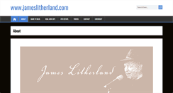 Desktop Screenshot of jameslitherland.com